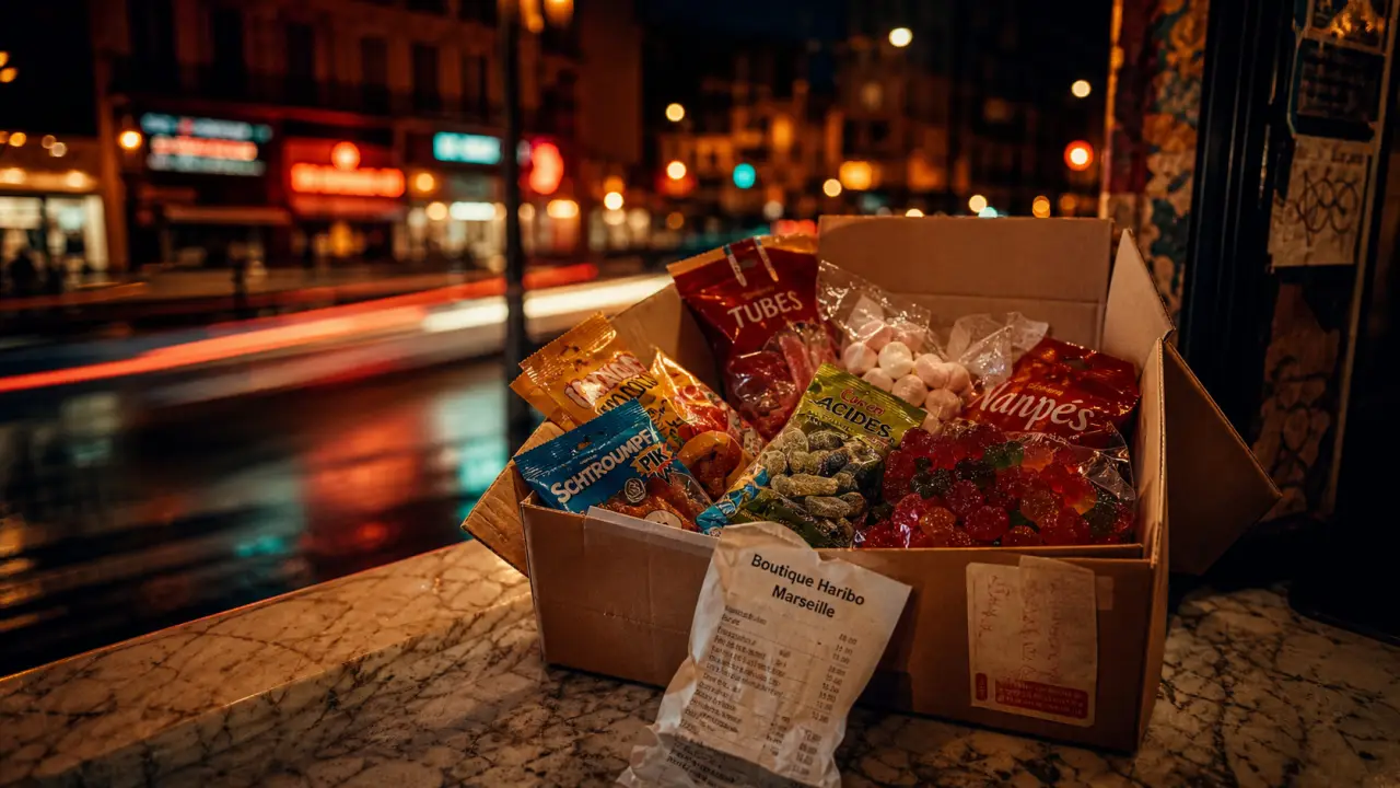 Boutique haribo marseille : bonbons et sachets
