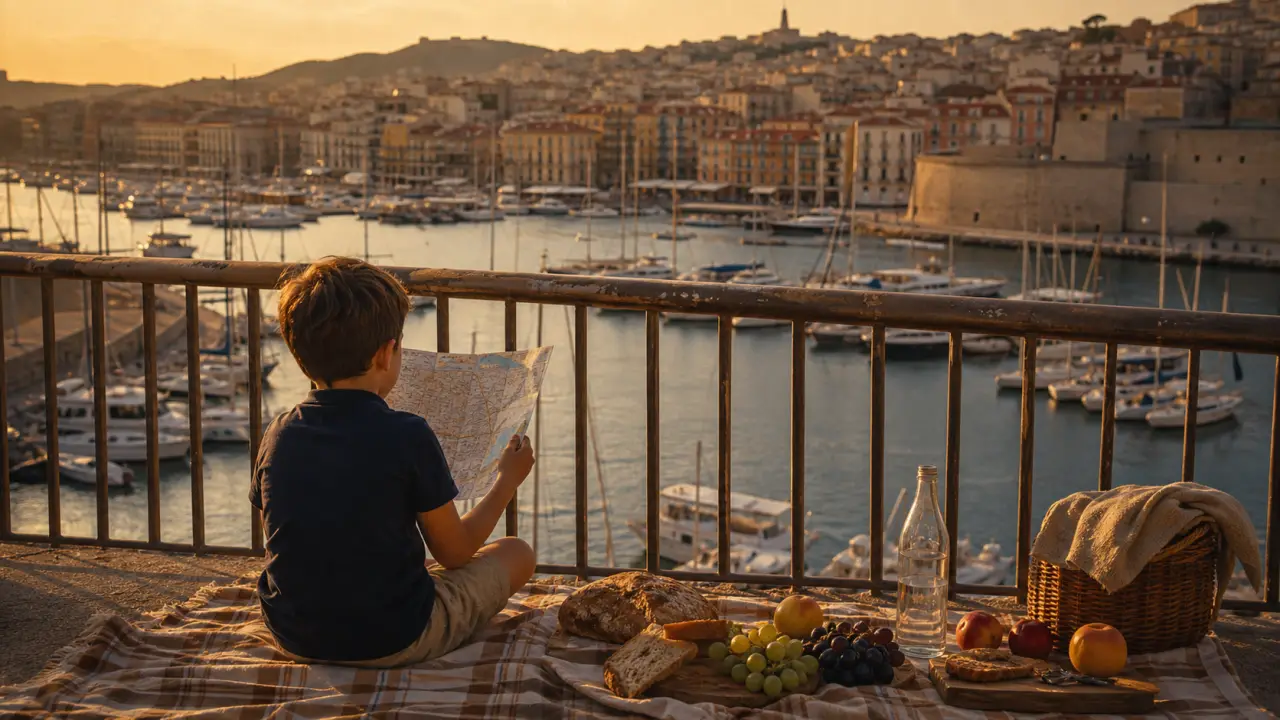 Marseille en famille : pique-nique au Vieux-Port, mer et bateaux