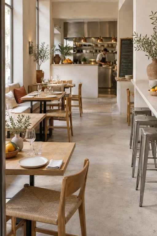 Tétro Marseille, restaurant intime au décor brut et à la cuisine ouverte