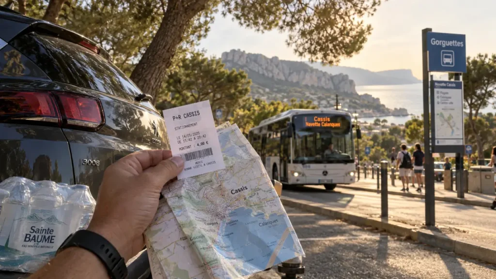 Parking à Cassis pour les calanques : les Gorguettes évitent le centre saturé