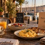 petit dejeuner marseille au Vieux-Port, petit-déjeuner sur quai