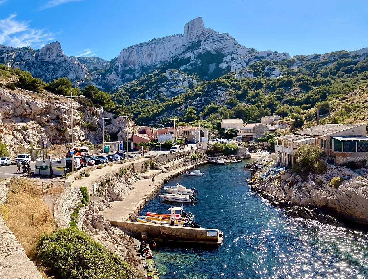 Calanque de Callelongue : vue du site, photographie du 16 juin 2024