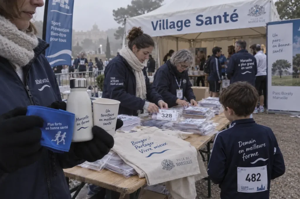MARSeille BLEU au Parc Borély : 5 km, marche de 2,5 km et courses enfants