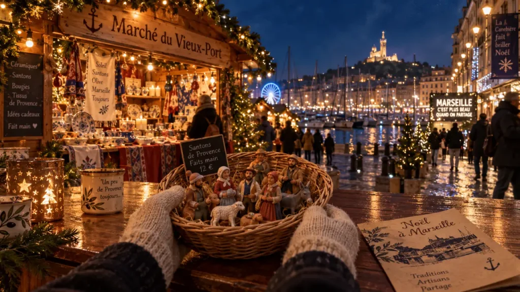 Marchés de Noël à Marseille : 40 chalets au Vieux-Port et 6 escapades en Provence